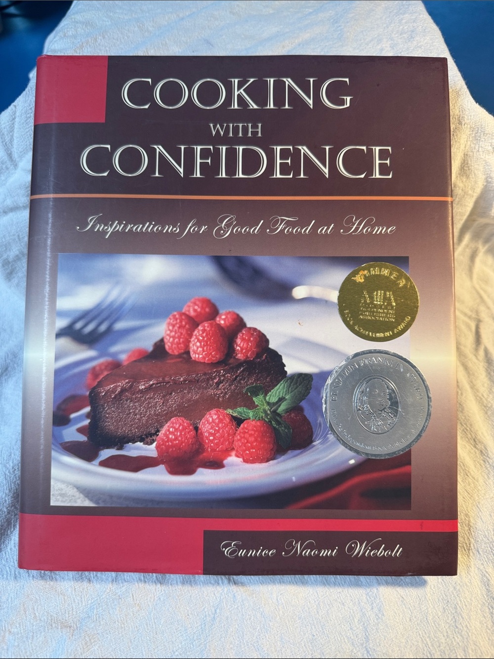 Cooking with Confidence Cookbook - Red Cover